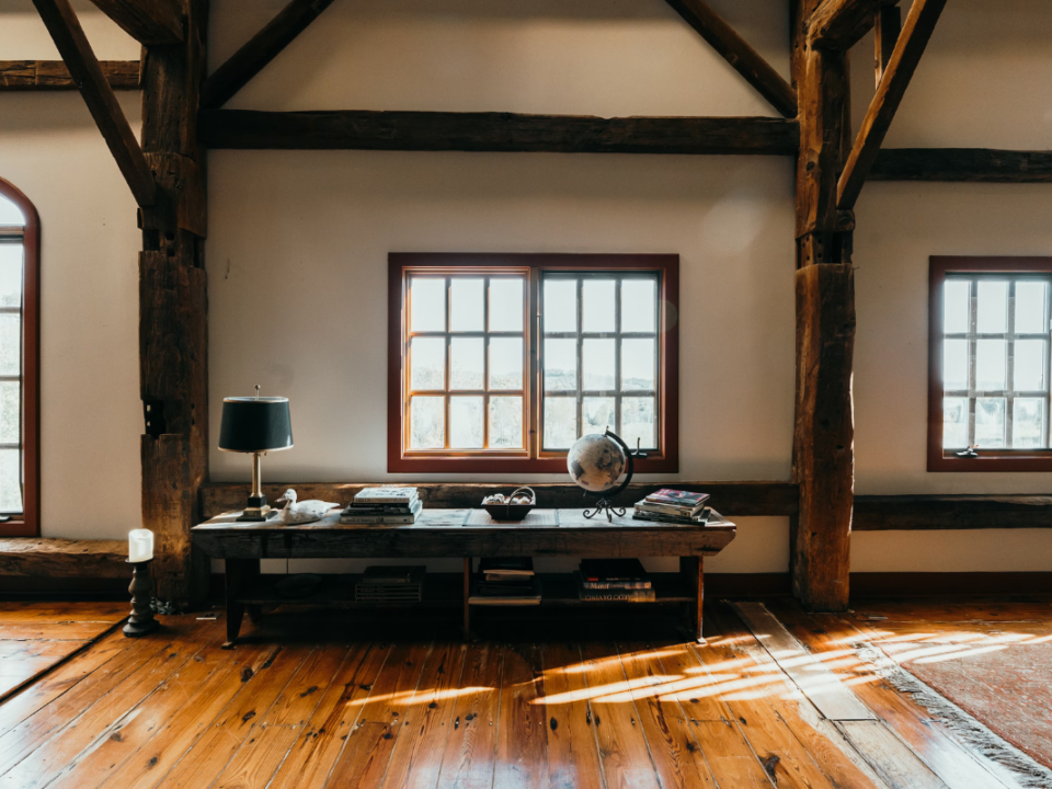 interior view of barndominium in nebraska